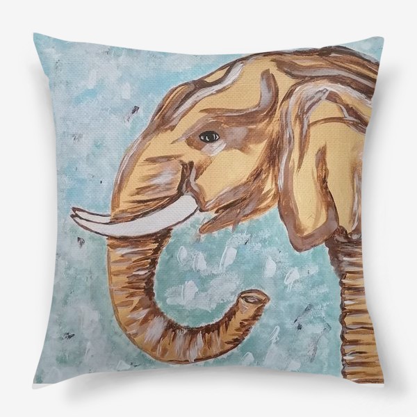 Подушка «Золотой слон»