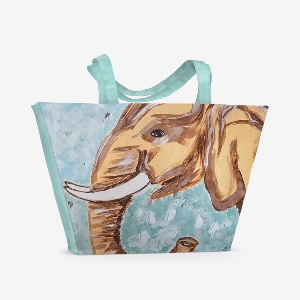 Пляжная сумка «Золотой слон»