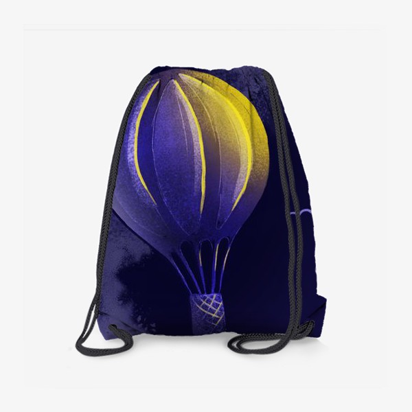 Рюкзак «Воздушный шар с корзиной, аэростат»