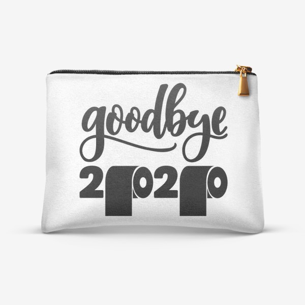 Косметичка «Прощай 2020! новый год! goodbye 2020»