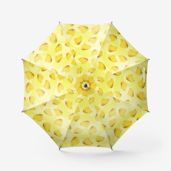 Зонт «Сырный узор»