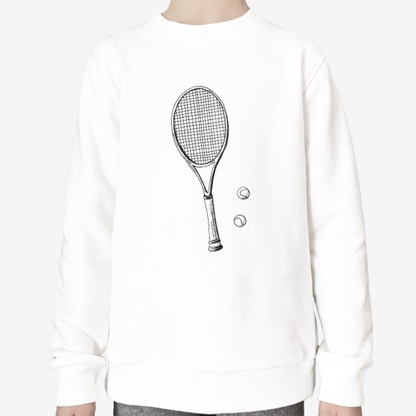Свитшот «Теннисная ракетка»