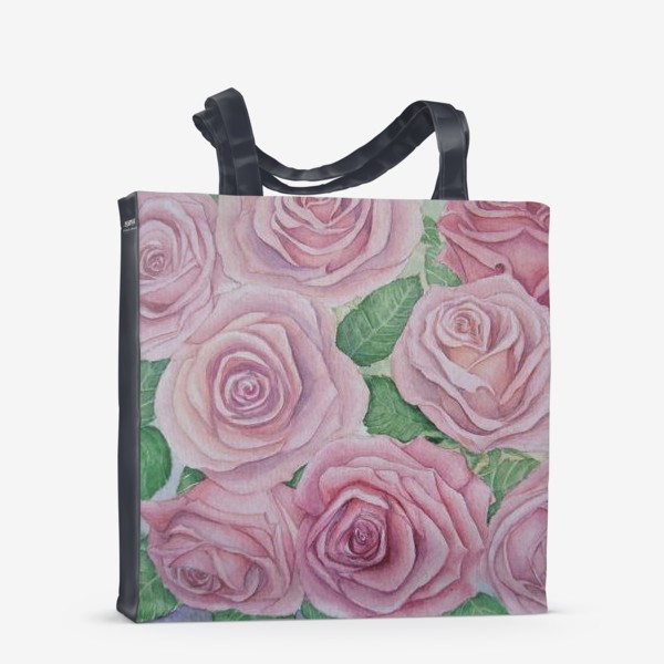 Сумка-шоппер «Розовые розы»