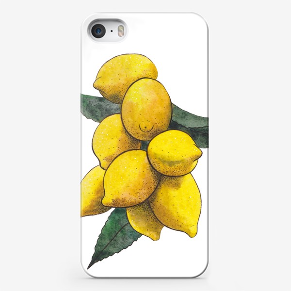 Чехол iPhone «Спелые лимоны»