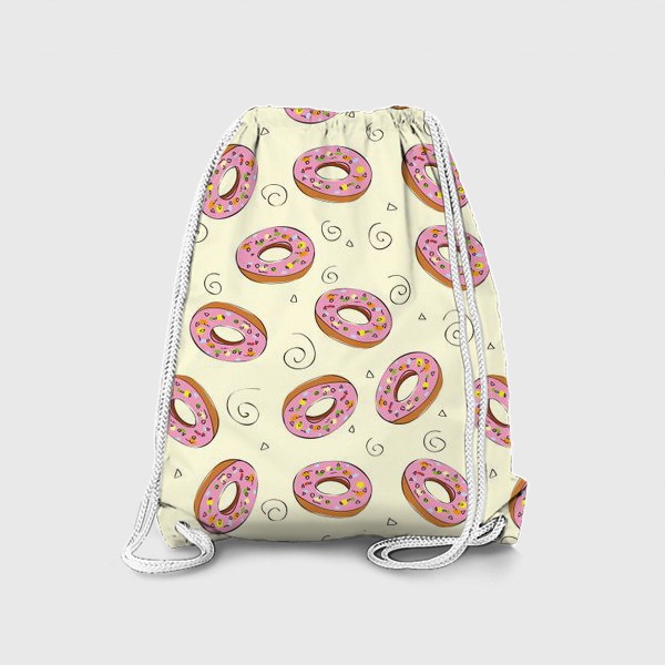 Рюкзак «Розовые пончики»