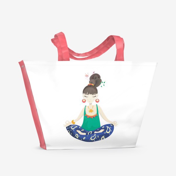 Пляжная сумка «Медитация»