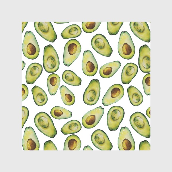 Скатерть «Акварельные авокадо»