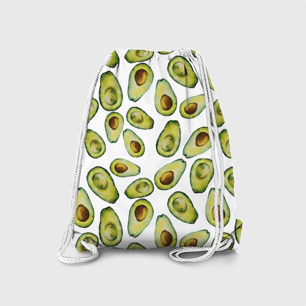 Рюкзак «Акварельные авокадо»