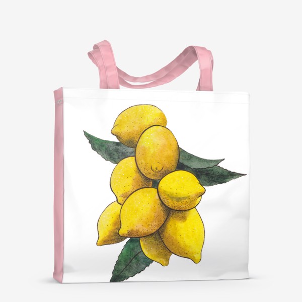 Сумка-шоппер «Спелые лимоны»