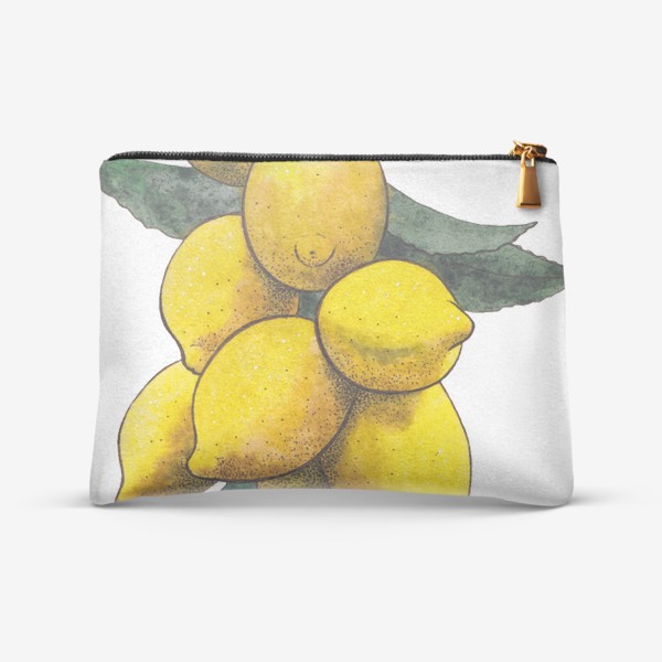 Косметичка «Спелые лимоны»
