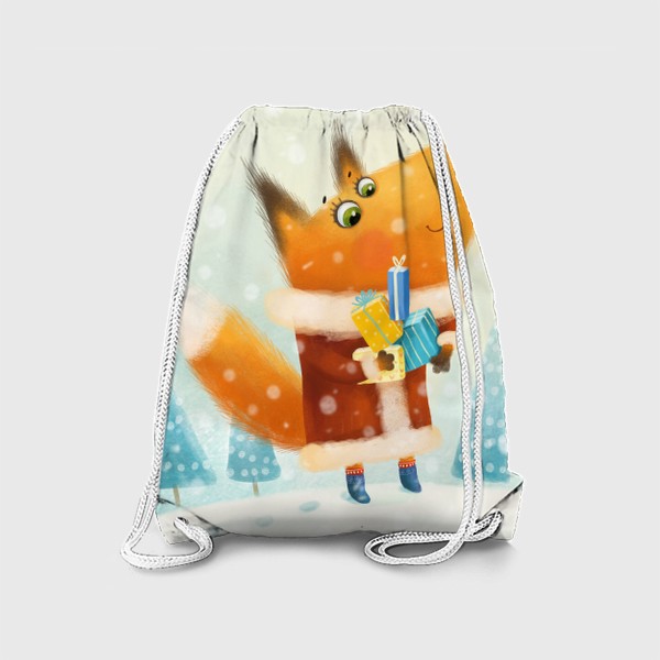 Рюкзак «Новогодняя лисичка»