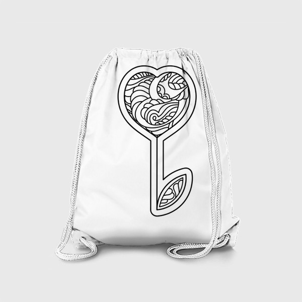 Рюкзак «Сердце - цветок»