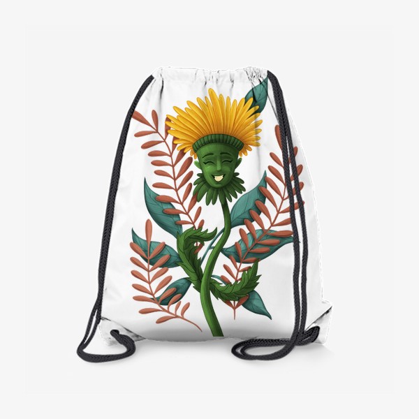 Рюкзак «Веселый цветок одуванчик»