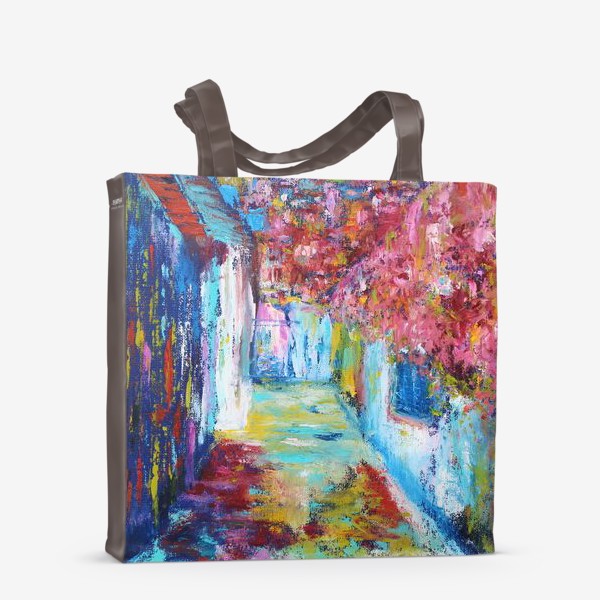 Сумка-шоппер «Цветочная улица»