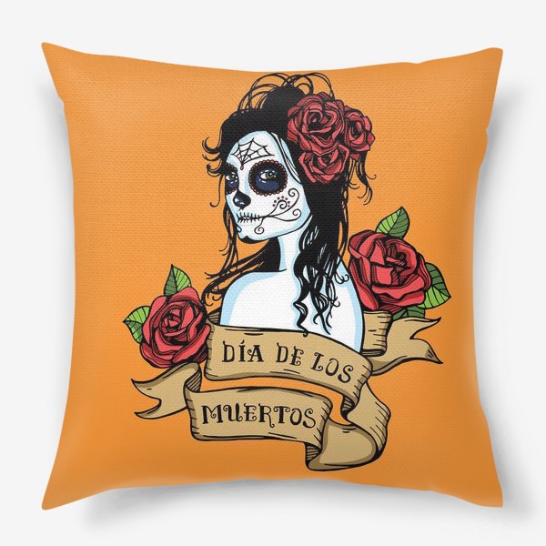 Подушка «Dia De Los Muertos»