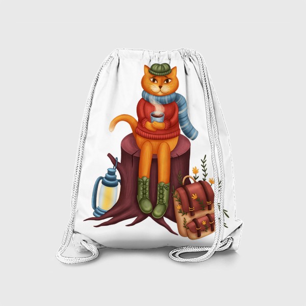 Рюкзак «Кот путешественник»