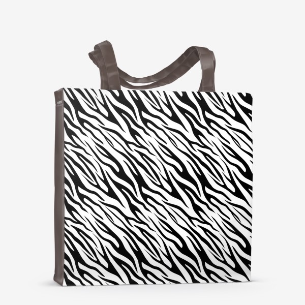 Сумка-шоппер «Шкура зебры»