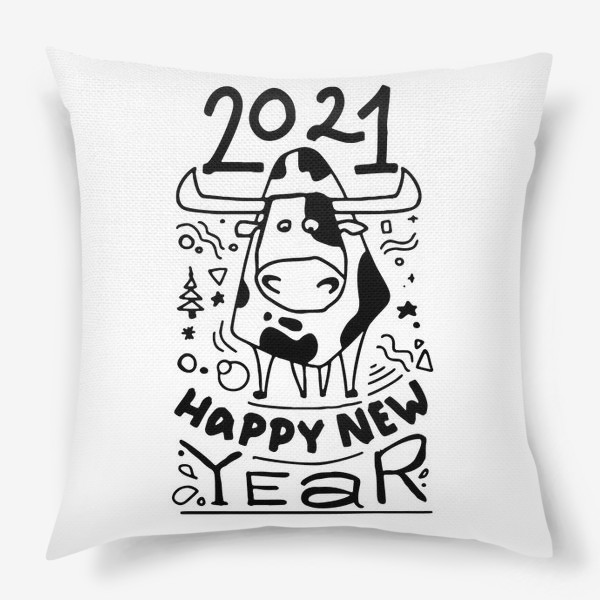 Подушка «Happy New Year 2021»