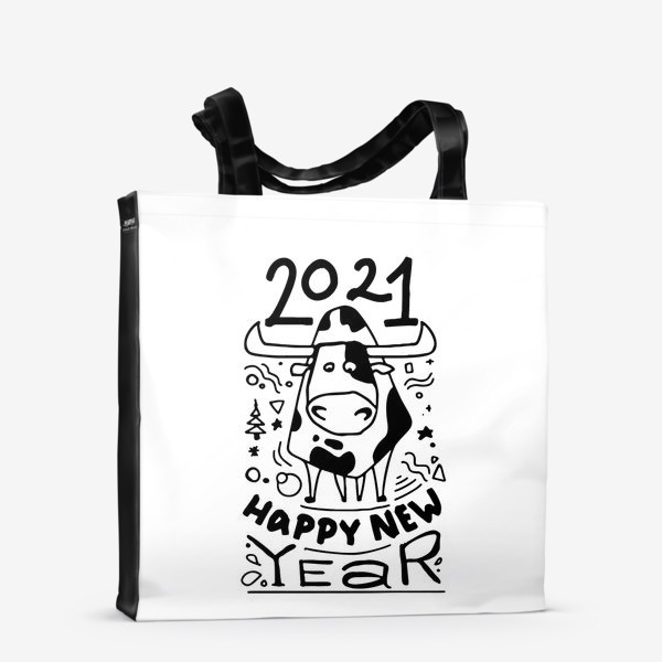 Сумка-шоппер «Happy New Year 2021»