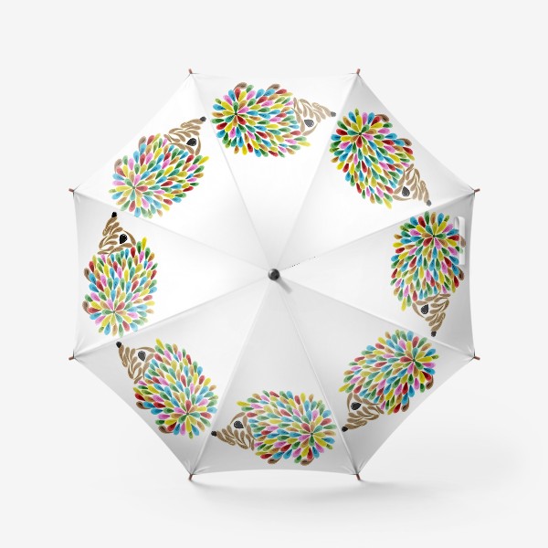 Зонт «Радужный ежик»