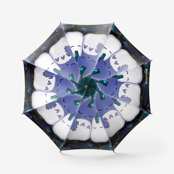 Зонт «Спящие тоторо»
