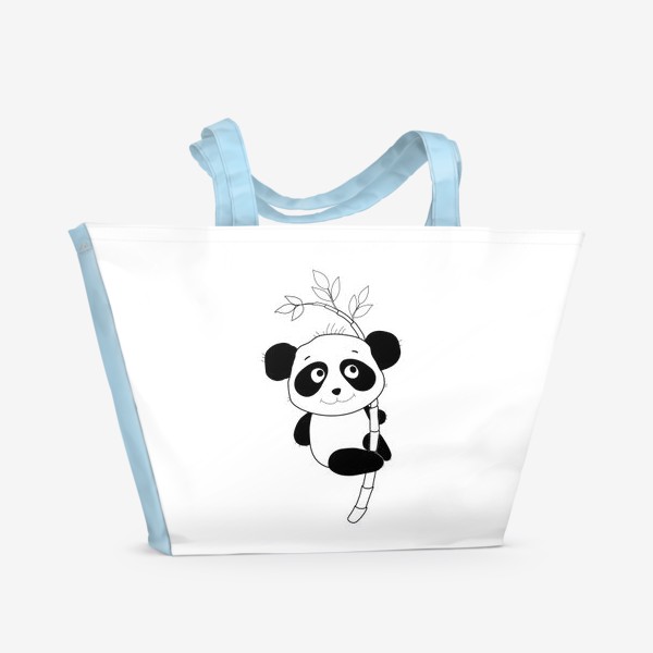 Пляжная сумка «Милый панда»