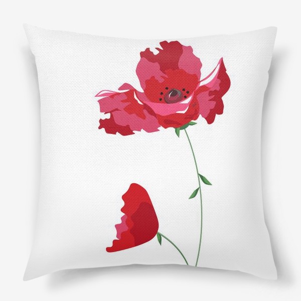 Подушка «Цветок тюльпан»