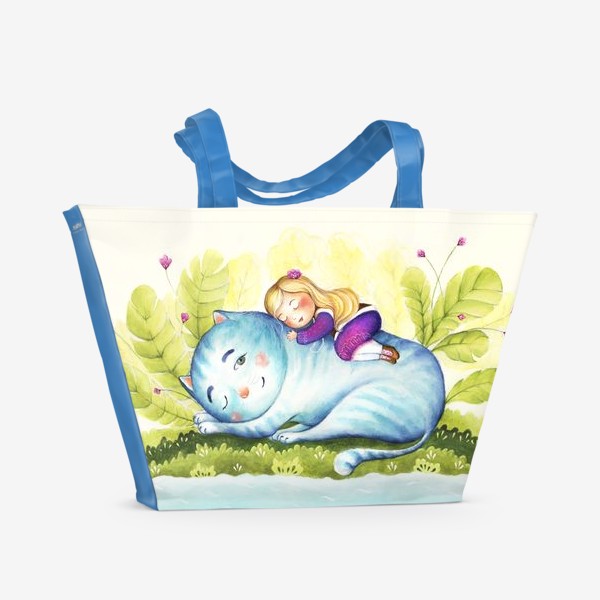 Пляжная сумка «Там, где живут дикие девочки»