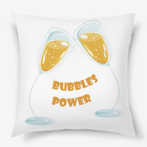 Подушка «Bubbles power»