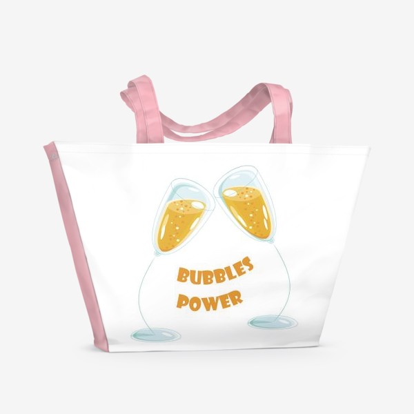 Пляжная сумка «Bubbles power»