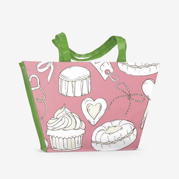 Пляжная сумка «сладкая любовь»