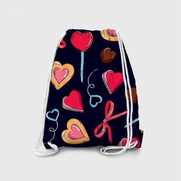 Рюкзак «сладкие сердечки»