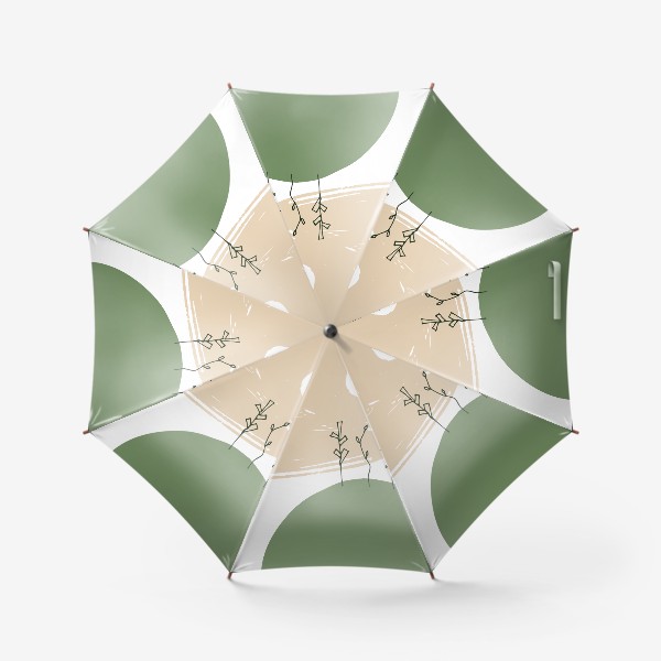 Зонт «Графические растения»