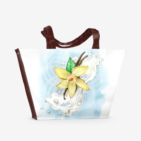 Пляжная сумка «Ваниль и сливки»