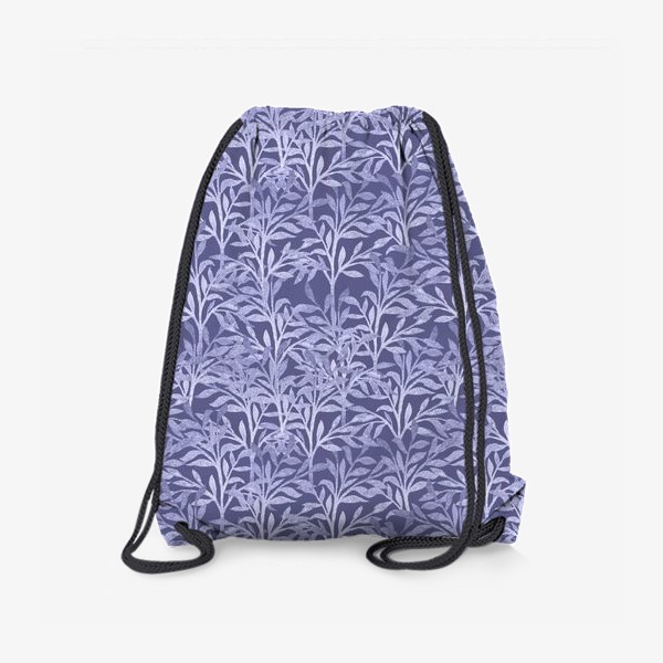 Рюкзак «Веточки на светло фиолетовом фоне»