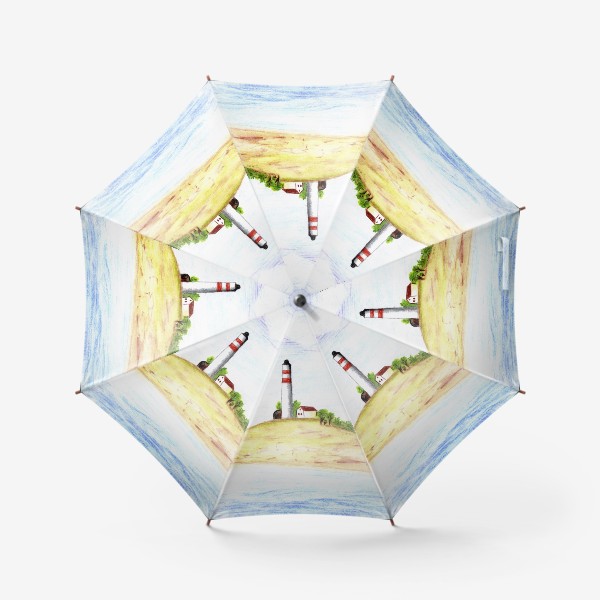 Зонт «Маяк на острове»