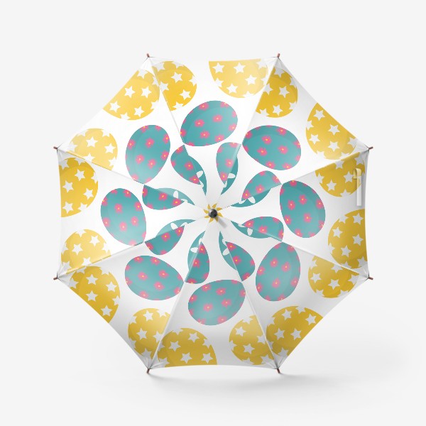 Зонт «Пасхальные яйца крупные»
