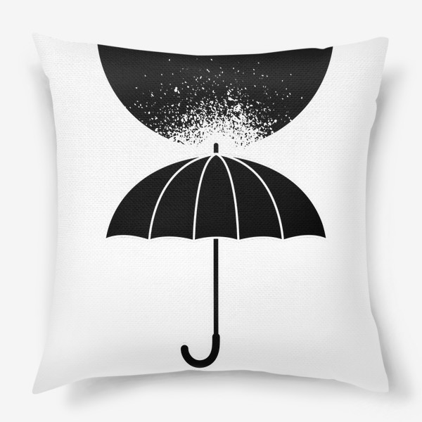 Подушка «Черный зонт - Академия Амбрелла»