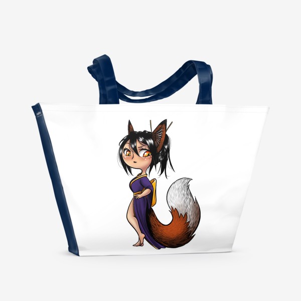 Пляжная сумка «Kitsune»