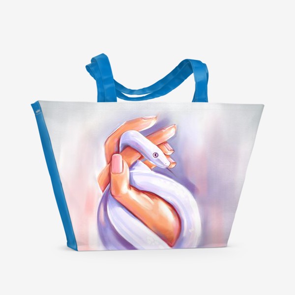 Пляжная сумка «Змея»