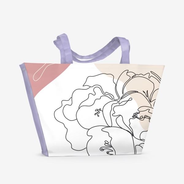 Пляжная сумка «Flower »