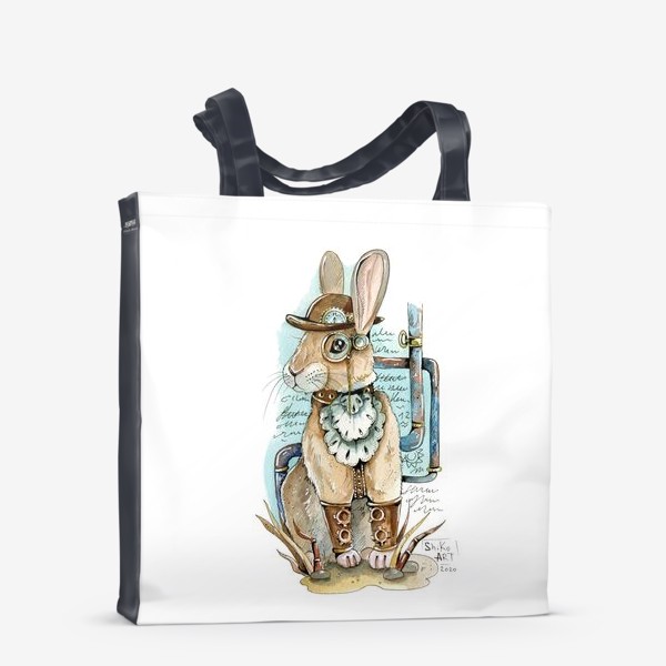 Сумка-шоппер «Стимпанк кролик»