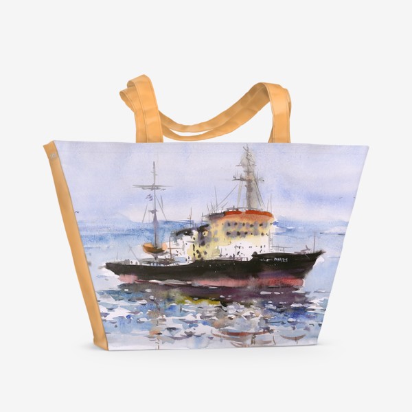 Пляжная сумка «корабль»