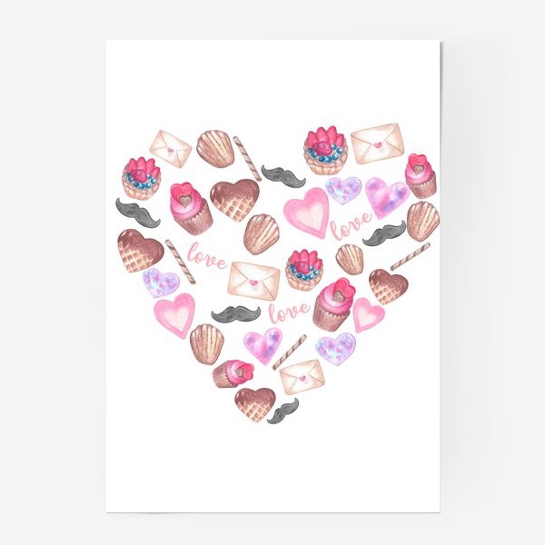 Постер «Сердце. День Влюбленных»