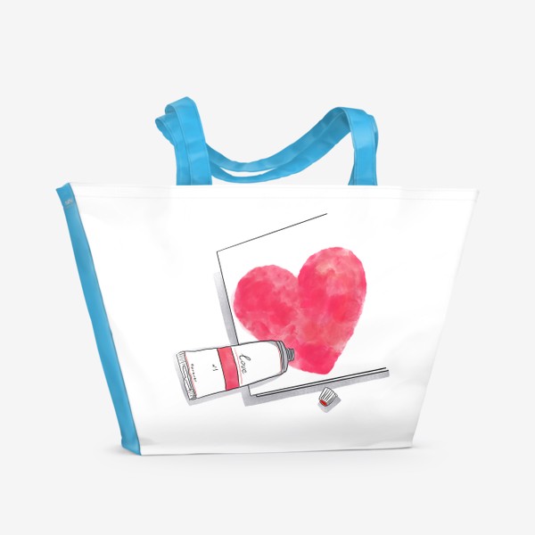 Пляжная сумка «Первая любовь»