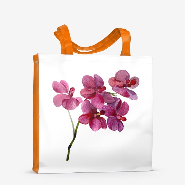 Сумка-шоппер «ветка орхидеи»