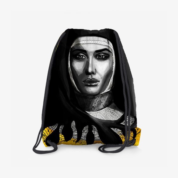 Рюкзак «Молодая монахиня. Золото»