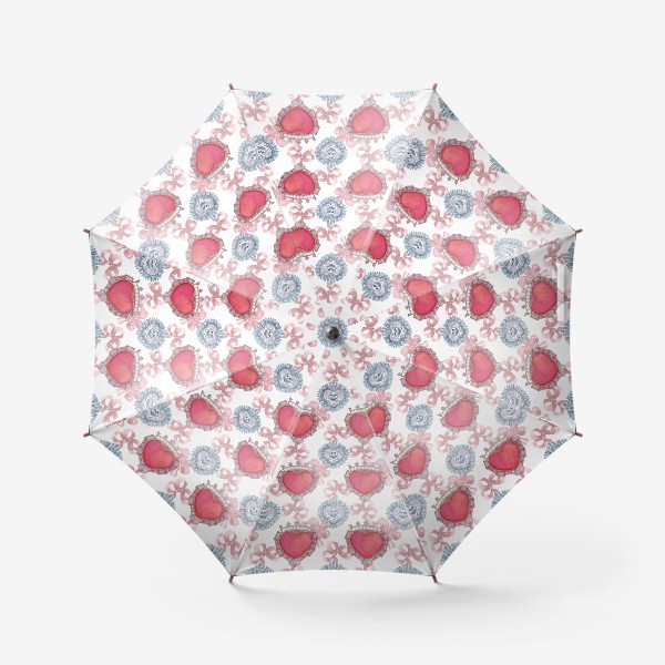 Зонт «Винтажные украшения и ленты»