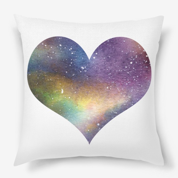 Подушка «Космическое сердце 1»