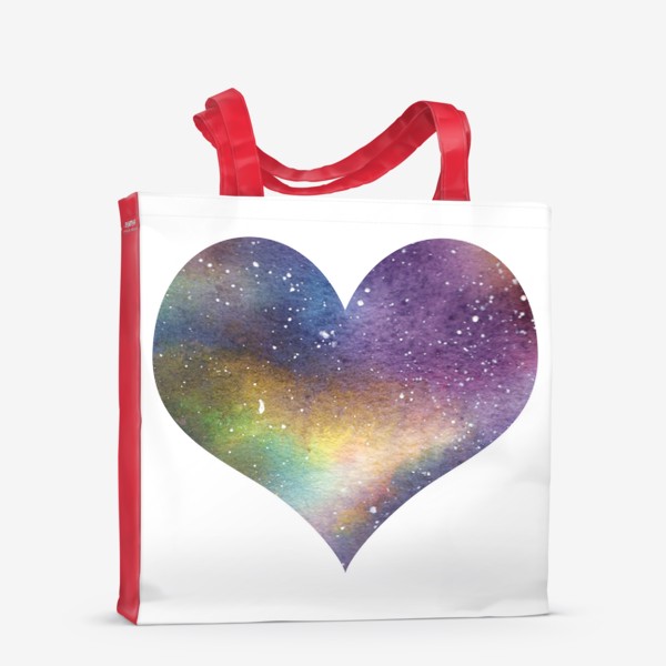 Сумка-шоппер «Космическое сердце 1»